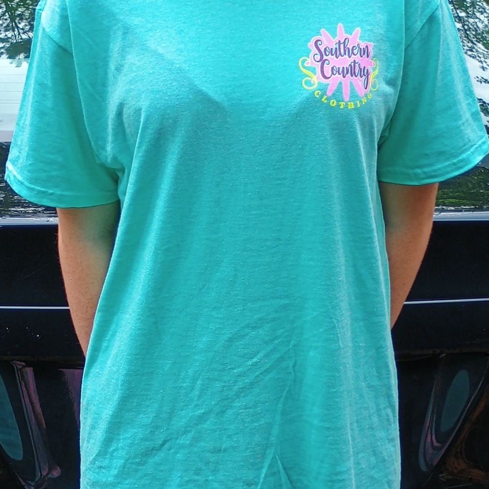 T-shirt Short Sleeve Pullover Top Crew Neck Women's Summer Owl Print Sz M NWOT